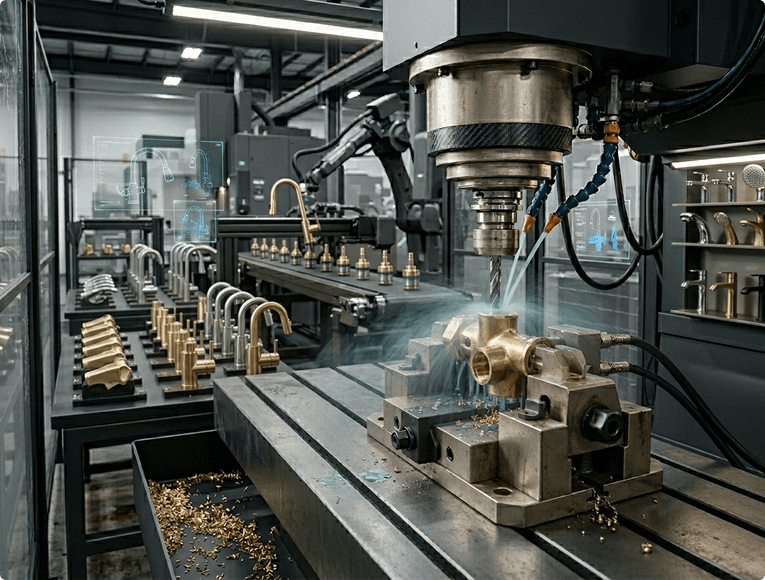 Controlled manufacturing process